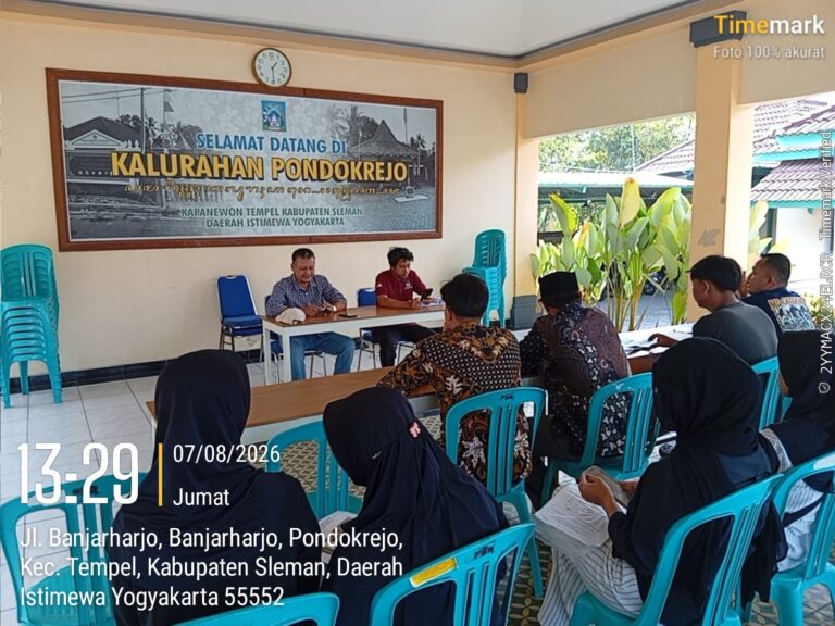 PENINGKATAN KAPASTIAS KARANG TARUNA KALURAHAN PONDOKREJO